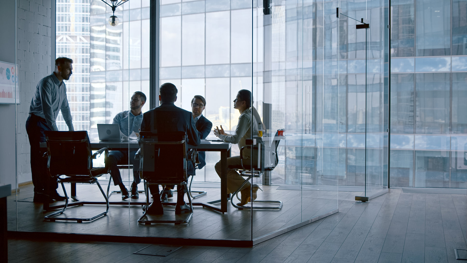 Business professionals meeting at conference room